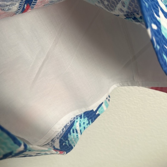 NWT Lilly Pulitzer Janice shift dress resort white she she shells 4 - Picture 9 of 13